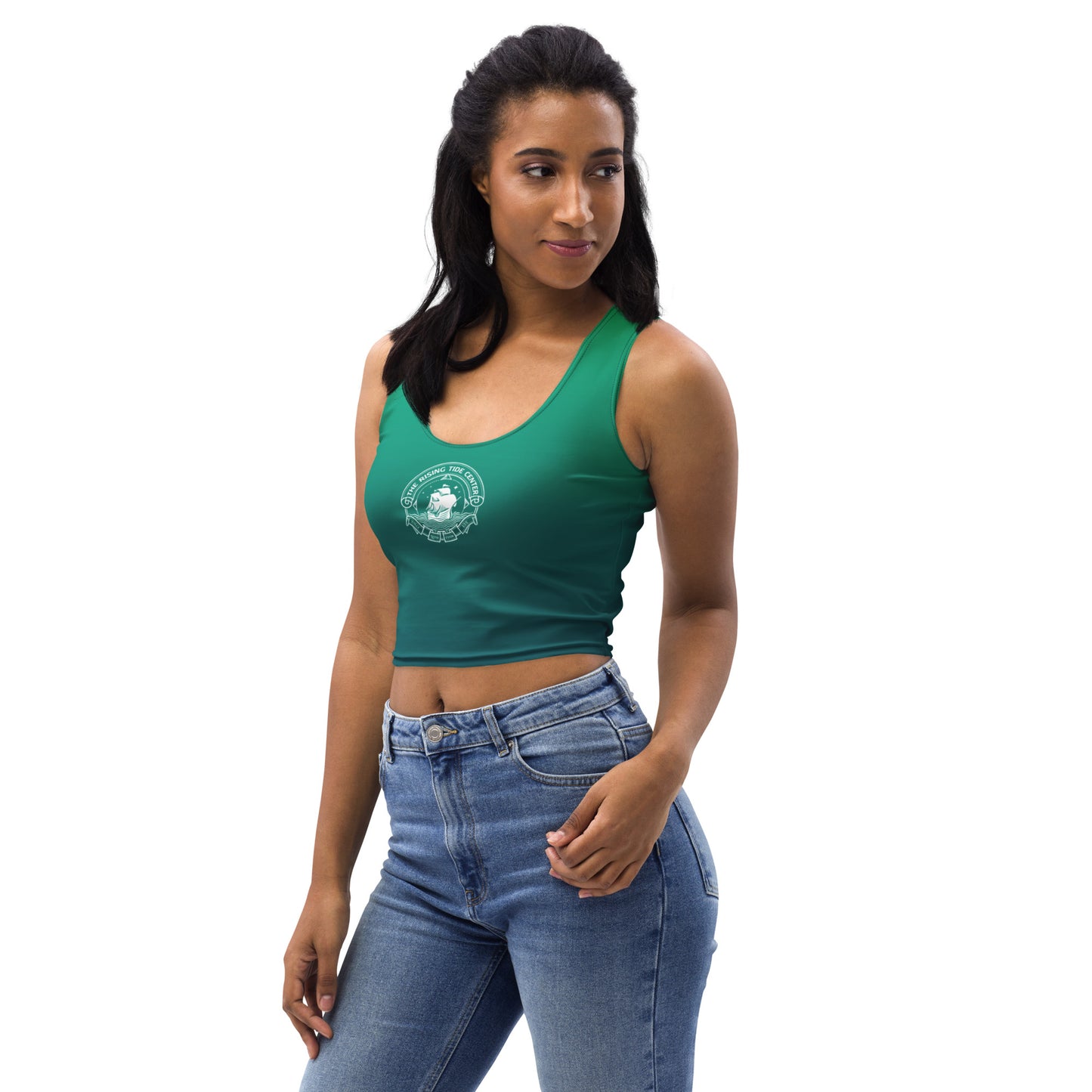 Women's Rising Tide Center Crop Top