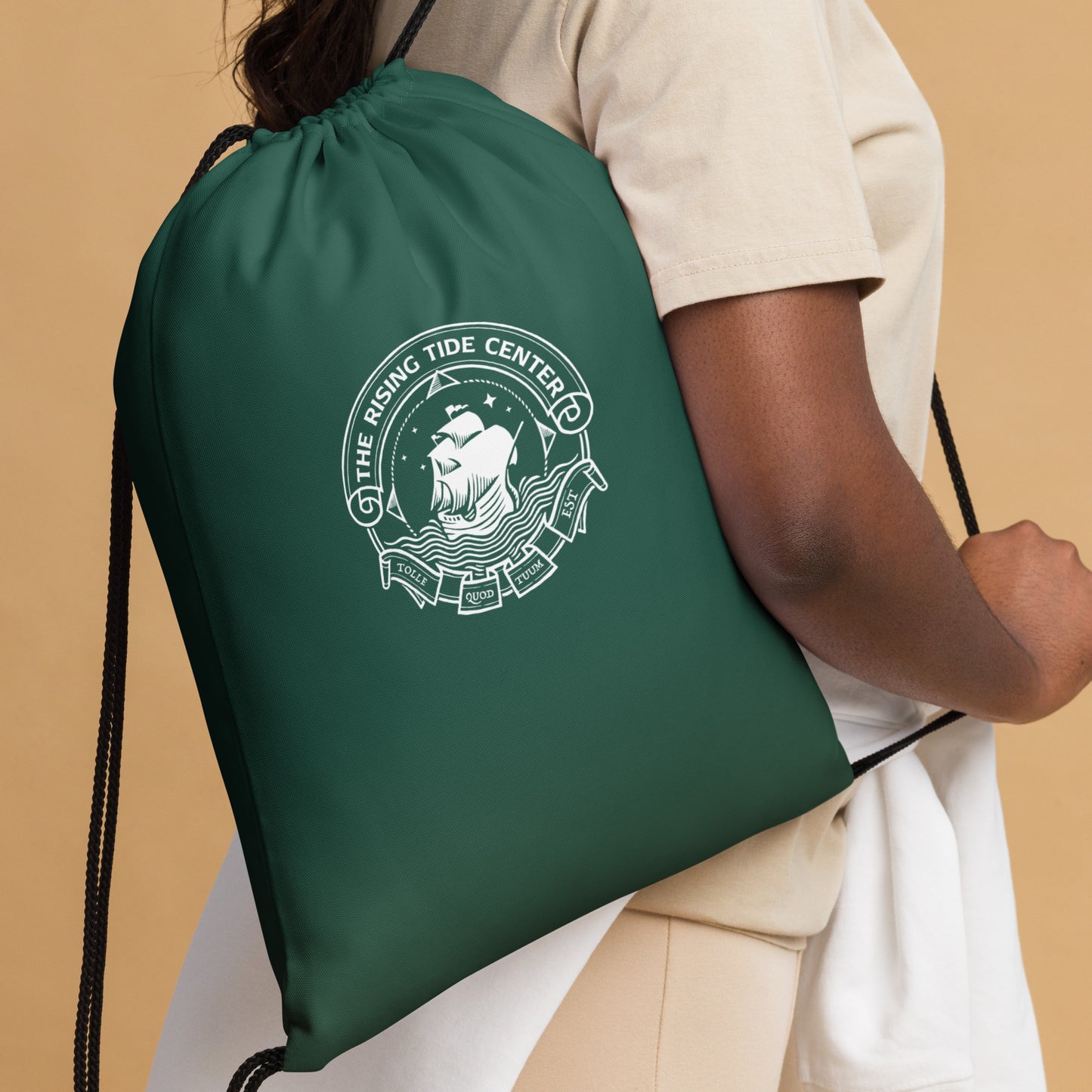 Rising Tide Drawstring Bag