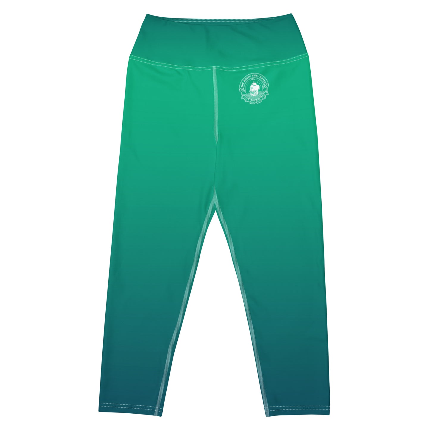 Rising Tide Center Yoga Capri Leggings