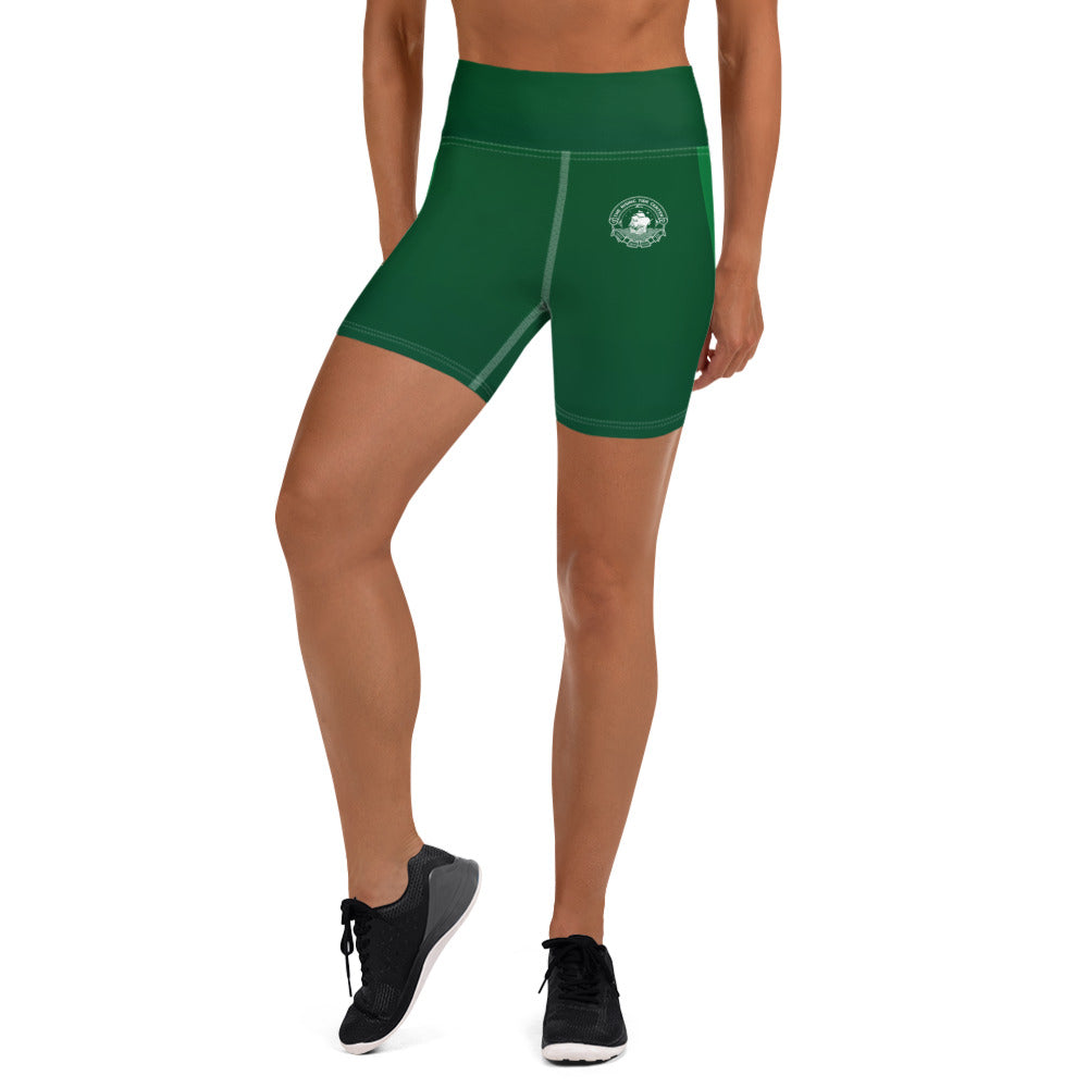 Rising Tide Center Yoga Shorts