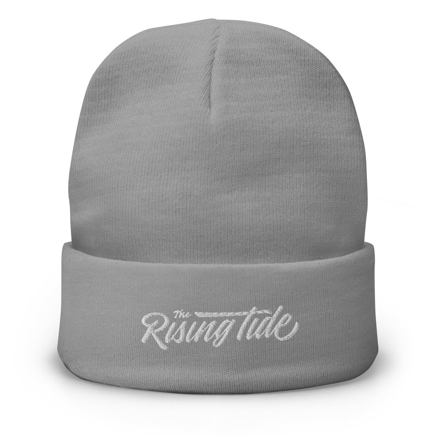 Rising Tide Embroidered Beanie