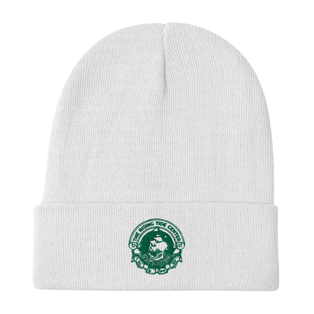 Rising Tide Embroidered Beanie