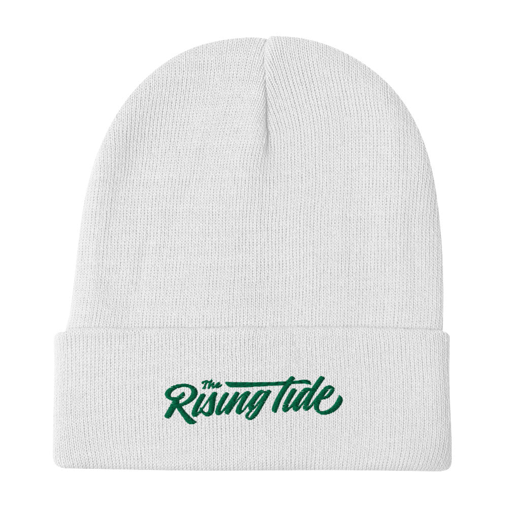 Rising Tide Embroidered Beanie