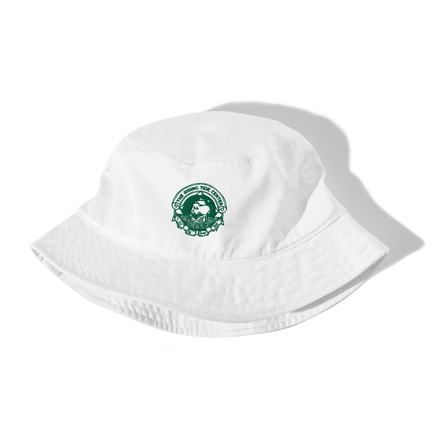Rising Tide Center Embroidered Bucket Hat