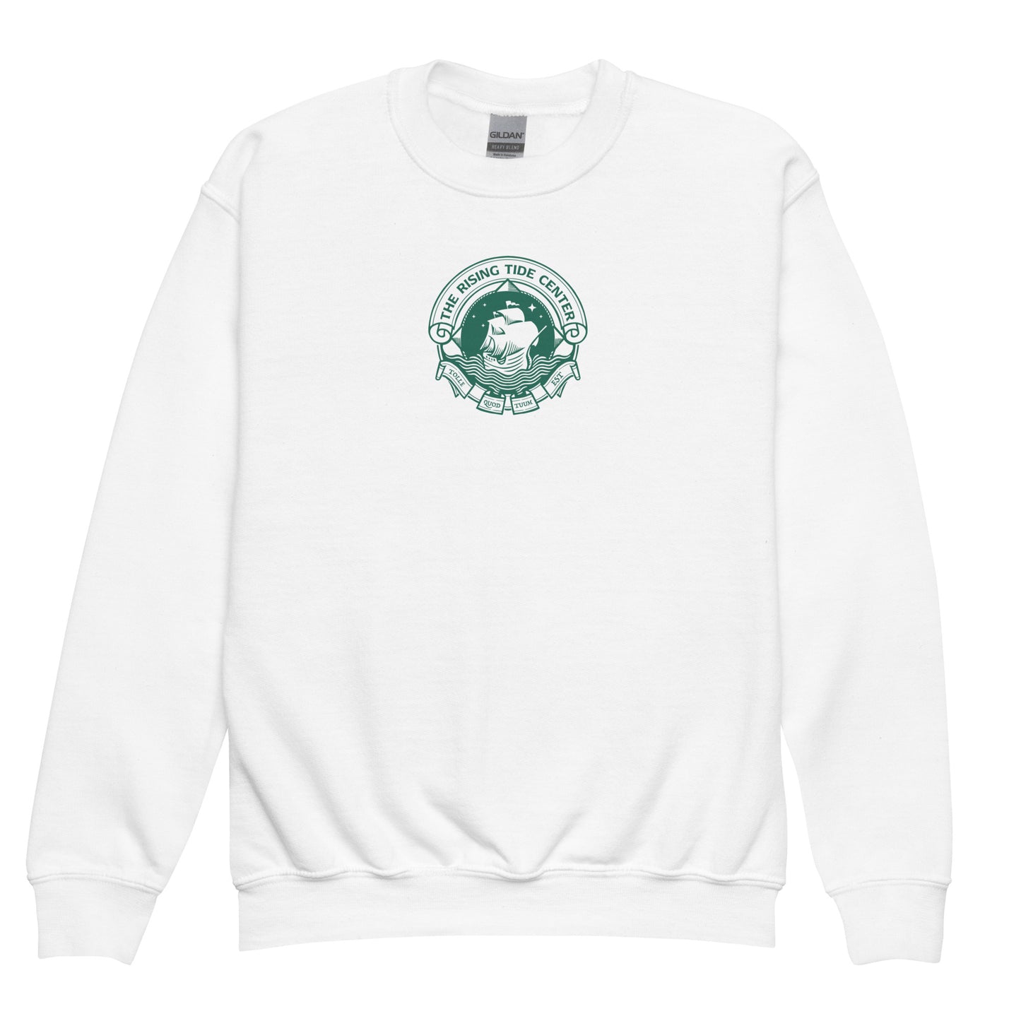 Youth Rising Tide Center Crewneck Sweatshirt