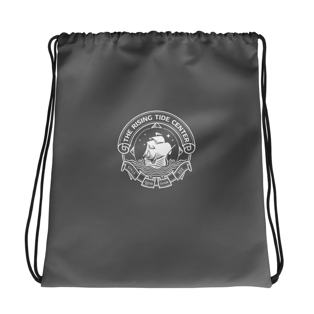 Rising Tide Center Drawstring Bag