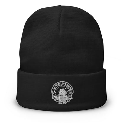 Rising Tide Embroidered Beanie