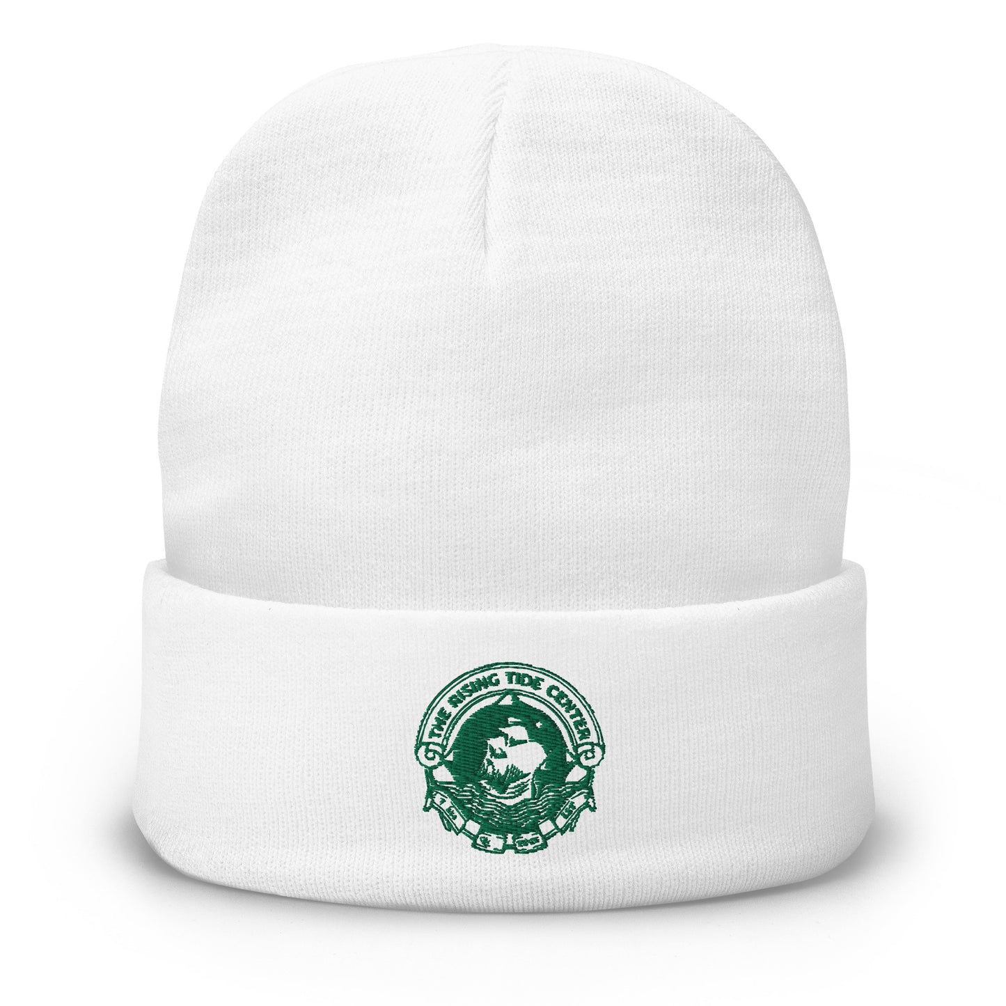 Rising Tide Embroidered Beanie
