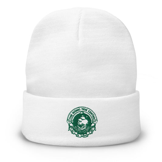 Rising Tide Embroidered Beanie