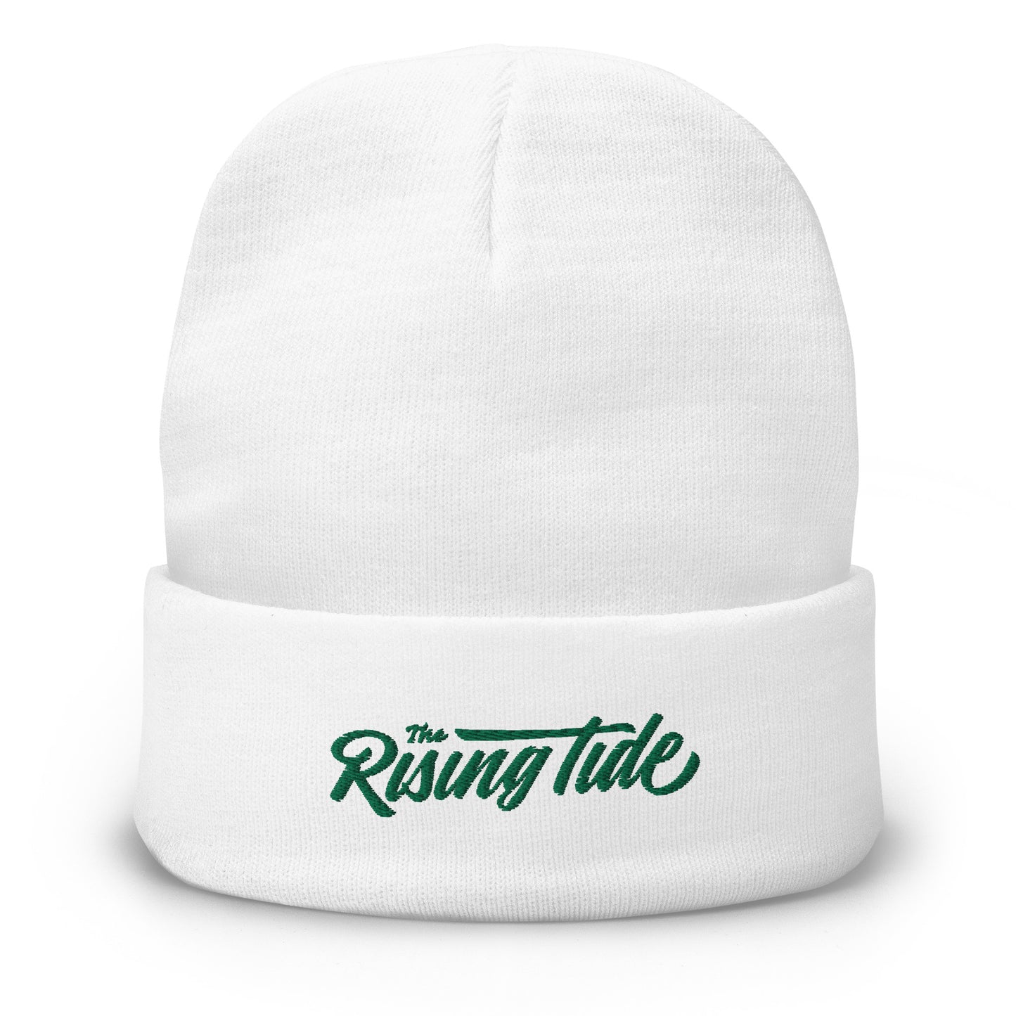 Rising Tide Embroidered Beanie