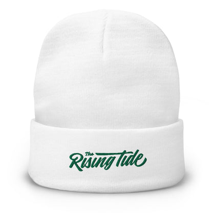 Rising Tide Embroidered Beanie