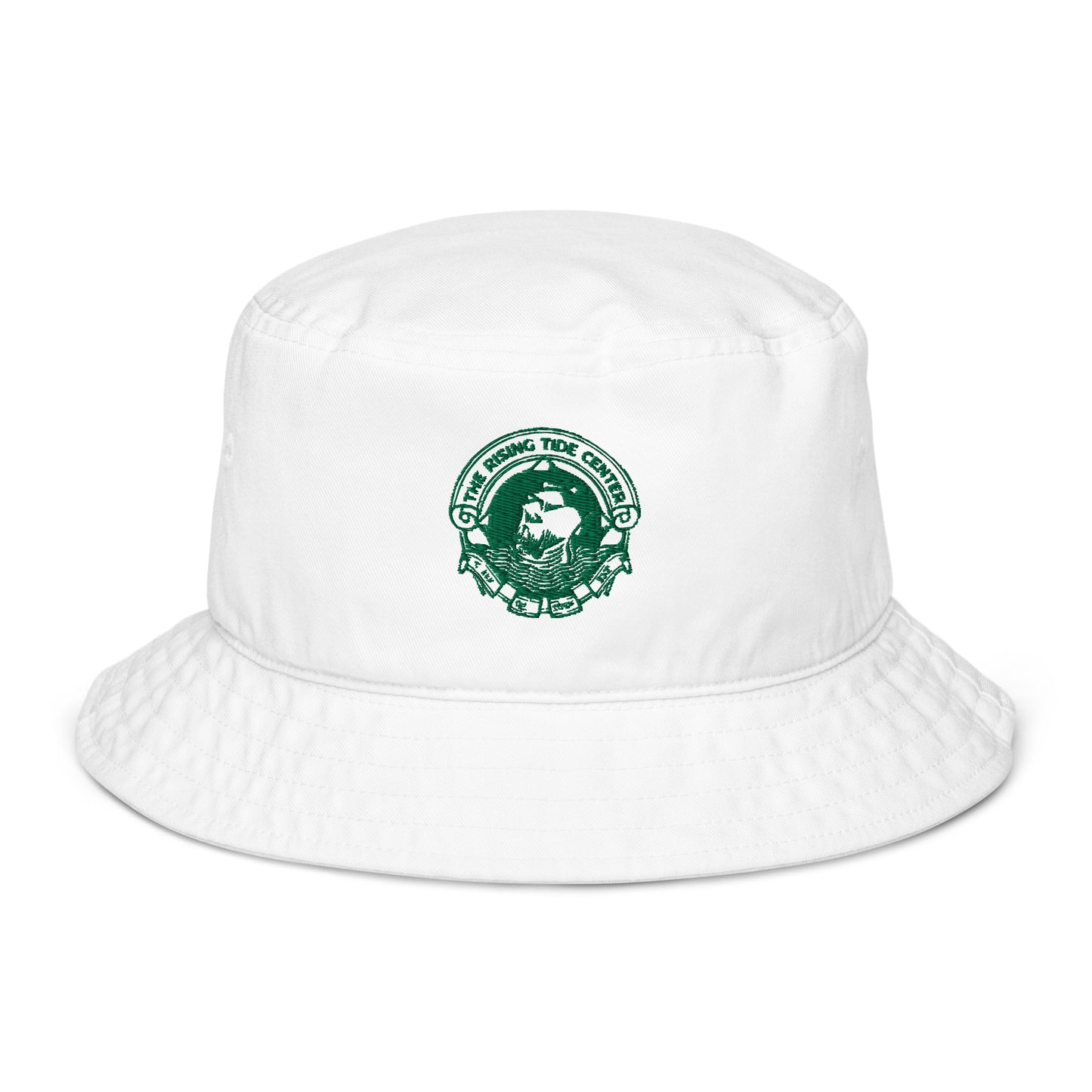 Rising Tide Center Embroidered Bucket Hat